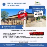 Teren intravilan cu anexe &ndash; Strada Căsăriei, H&acirc;rșova!