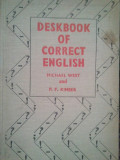Michael West - Deskbook of correct english (1963)