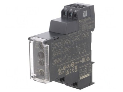 Timer Programabil 0,05s-100h DPDT 250VAC/8A 24-240VAC 24VDC IP20 foto
