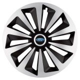 Set 4 capace roti Fox Gri-Negru R17 pentru gama auto Ford, Autohelix MSA