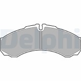 DELPHI LP1616 set placute frana,frana disc