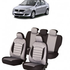 Set huse scaune compatibile Dacia Logan (2004-2012)