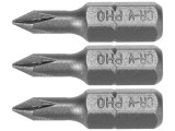 Set 3 Biti 1/4'' Ph0X25Mm