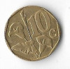 Moneda 10 cents 1997 - Africa de Sud, Europa, Cupru-Nichel