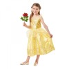 Costum Belle - Frumoasa si Bestia pentru fete L 7-8 ani, Disney