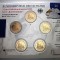 GERMANIA 2011 - 5 x 2 euro comemorativ -Domul din Koln -A,D,F,G,J -blister/BU