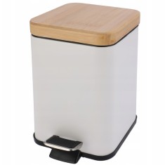 COS DE GUNOI,CU PEDALA, ALB BAMBUS, 3L
