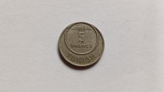 Tunisia-5 Francs 1954 foto