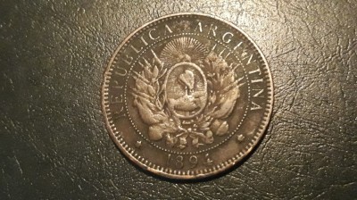 Argentina - 2 centavos 1894. foto