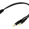 Cablu DC 5,5/2,1 mm x2 Mufă și Soclu Drept 2x0,5mm2