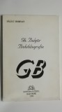 Saluc Horvat - Gh. Bulgar, Biobibliografie, 1996 (cu dedicatie si autograf)