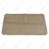 Fata de masa traditionala ovala 45&times;25 CM Crem
