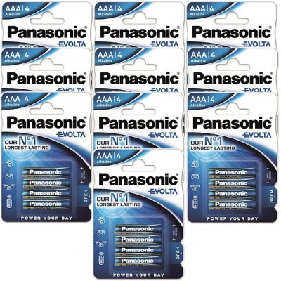 Baterii Ultra Alkaline AAA / LR03 - 40 buc / set - Panasonic Evolta foto