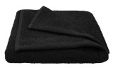 Prosop Bizet Din Bumbac De Inalta Calitate ,500 Gr/Mp , 70 X 140 Cm ,Culoare Negru