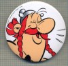 Y 1163 INSIGNA - OBELIX -PERSONAJ DIN CICLUL ,,ASTERIX" - PENTRU COLECTIONARI