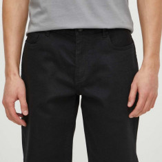 Armani Exchange pantaloni scurti barbati, culoarea negru, 3DZJ65 Z2AAZ