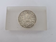 Elvetia 2 Francs 1939 Argint