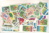 VOLTA SUPERIOARA.Lot peste 130 buc. timbre+2 buc. colite stampilate/nestampilate, Africa