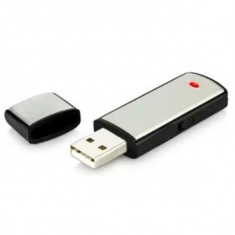 Stick USB Reportofon iUni MTK100, Memorie interna 8GB, Inregistrare Audio foto