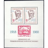 CEHOSLOVACIA 1988 EXPO PRAHA A.MUCHA PICTOR