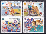 Jersey 2007 scouting MI 1267-1270 MNH, Nestampilat