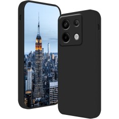 Husa de Protectie, Flippy, pentru Xiaomi Redmi Note 13 Pro 5G, Liquid Silicone, cu Microfibra pe Interior, Protectie Antisoc, Compatibil Incarcare Wir