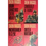 Sven Hassel - Pachet 4 volume Sven Hassel +afis ( Inchisoarea