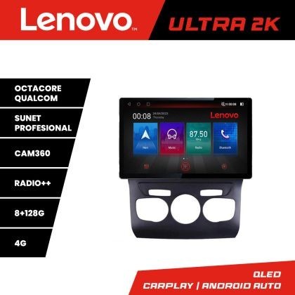 Navigatie Citroen C4 2011-2016 Quad Core N-241 ecran 13&quot; 2K 8+128 Android Waze USB Navigatie 4G 360 Toslink You CarStore Technology