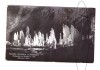 CP Pestera Ghetarul Scarisoara - Stalagmite, RPR, circulata 1960, cu pliu, Printata, Alba