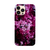 Husa compatibila cu Apple iPhone 14 Pro Max model Magenta flower, Silicon, TPU, Viceversa