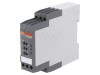 Timer Programabil ABB DPDT Sina DIN 1SVR730040R3300 Tensiune 24-240V AC/DC Interval 0.05s-300h 7 Moduri IP20