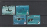 Rarotonga (Insulele Cook) 2016-Fauna,WWF,Pesti,serie 4 valori,MNH,Mi.54-57