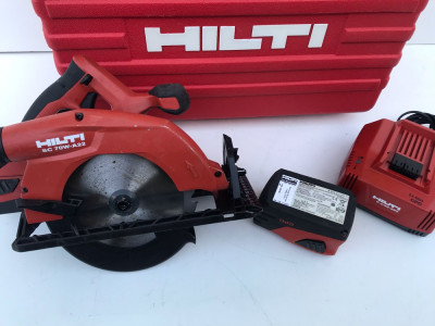 Ferastrau Circular pe Baterie Hilti SC 70W-A22 Fabricatie 2018 foto