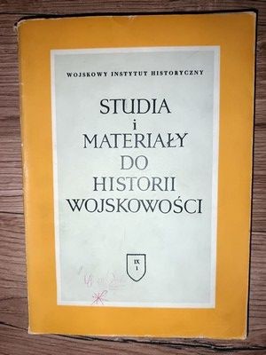 Studia i materialy do historii wojskowosci foto