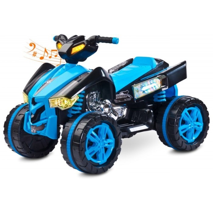 ATV Electric Toyz RAPTOR 2x6V Albastru ATV Electric Toyz RAPTOR 2x6V Albastru