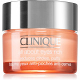 Clinique All About Eyes&trade; Rich crema de ochi hidratanta &icirc;mpotriva ridurilor și a cearcănelor &icirc;ntunecate 30 ml