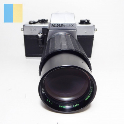 RevueFlex TL 25 cu obiectiv multiCoated 70-210mm f/4 montura M42 foto