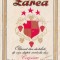 Eticheta Cognac Coniac Zarea ND(1970)