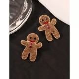Cumpara ieftin Cercei de Craciun Tip Turta Dulce- 94977