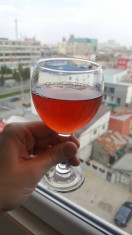 Vand vin rose natural, origine Nicoresti (Galati) foto