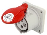 Conector alimentare AC trifazate 16A 400VAC IP54 - Soclu mamă