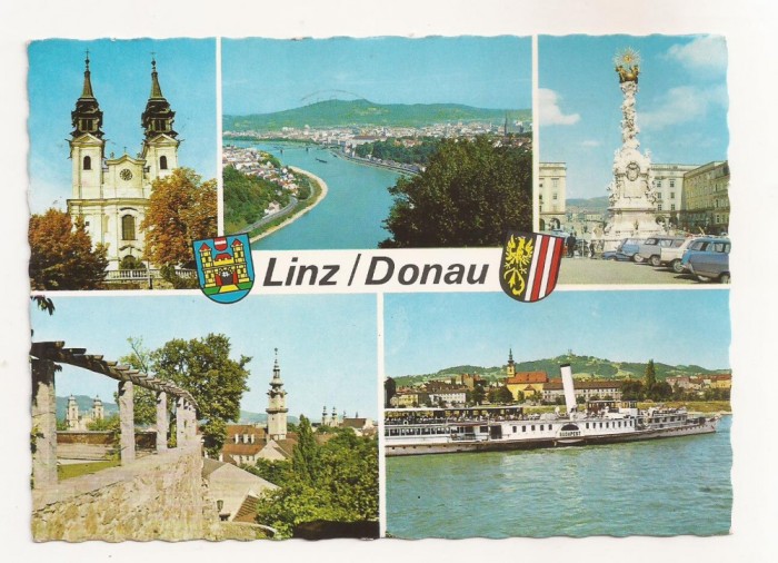 FA63-Carte Postala- AUSTRIA - Linz an der Donau, circulata 1968
