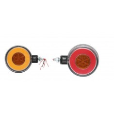 Lampa semnalizare cu neon oglinda-pablo Rosu-Galben FR0332RY