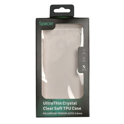 Husa Huawei telefon P9, transparent, tip back cover, material flexibil TPU, ultra subtire, &amp;quot;SPT-UT-HW.P9&amp;quot; foto