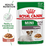 Cumpara ieftin Royal Canin Mini Ageing 12+ hrana umeda caine senior (in sos), 85 g