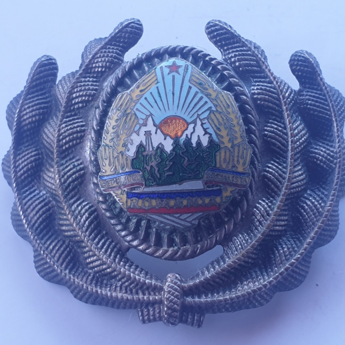 Insigna / Cuc / Emblema/ Coifura - ofițeri militar pana &icirc;n 1979 RSR