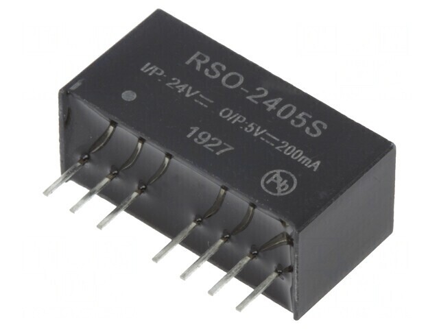 Convertor DC/DC 1W 18-36V la 5V 200mA SIP8
