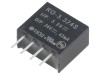 Convertor DC/DC Recom RO-3.324S, 1W, 24VDC, SIP4, -40-85C, SCP