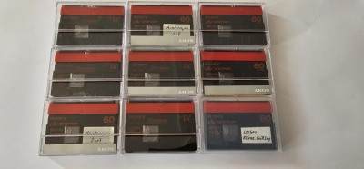 CASETA SONY PREMIUM MINI DVM60 , ME , LOT 9 BUCATI . foto