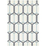 Covor Premium Belgian Model Cancun 18205-961, Marime 160 x 230 cm, Crem, Inaltime Fir 7 mm, Antialergic, Polipropilena, Living, Dormitor, Sufragerie,